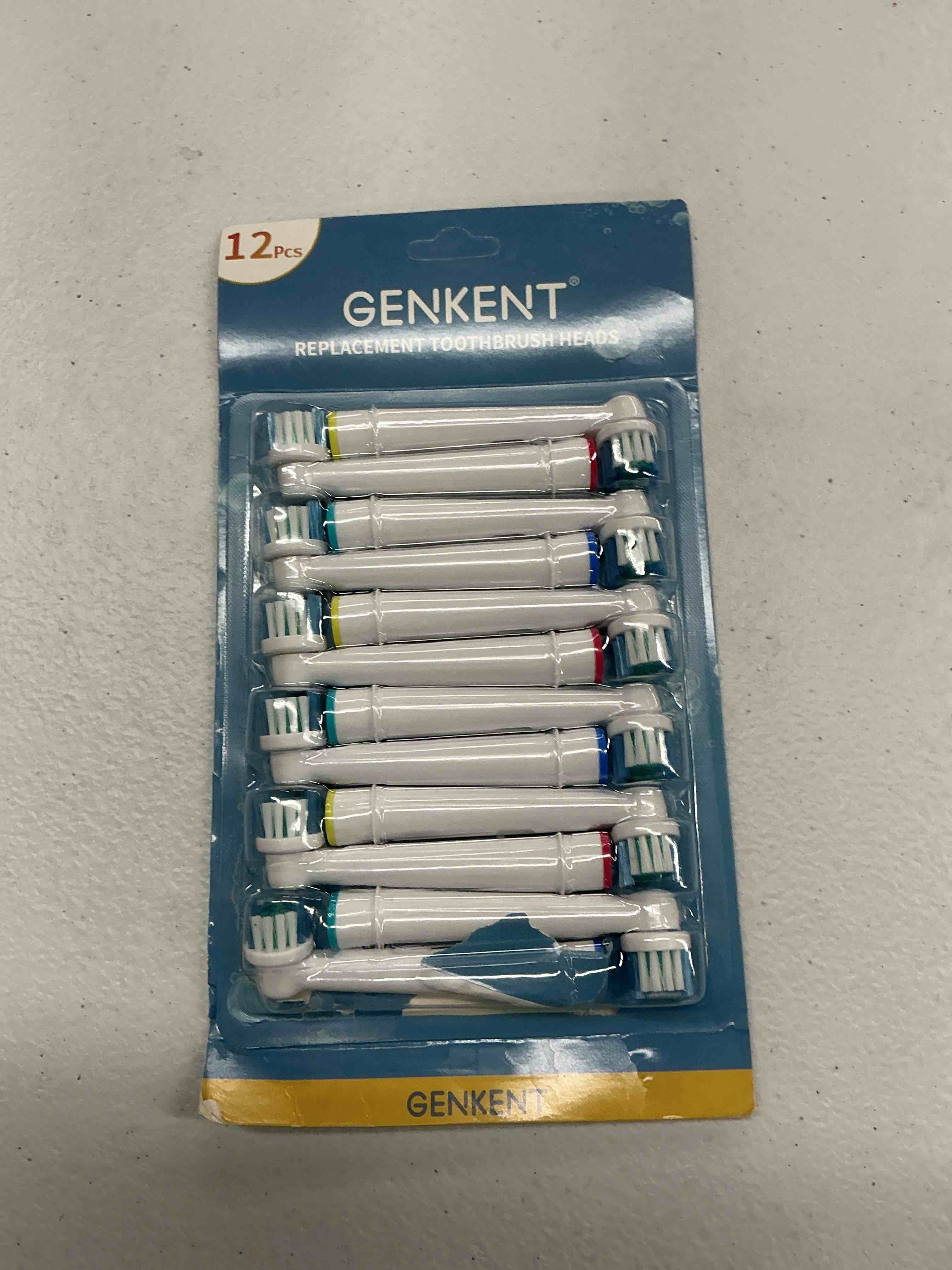 Condition photo showing Good Condition for replacement toothbrush heads compatible with oral b braun, 12 pcs professional electric toothbrush brush heads compatible with oral b replacement heads refill 7000/pro 1000/9600/500/3000