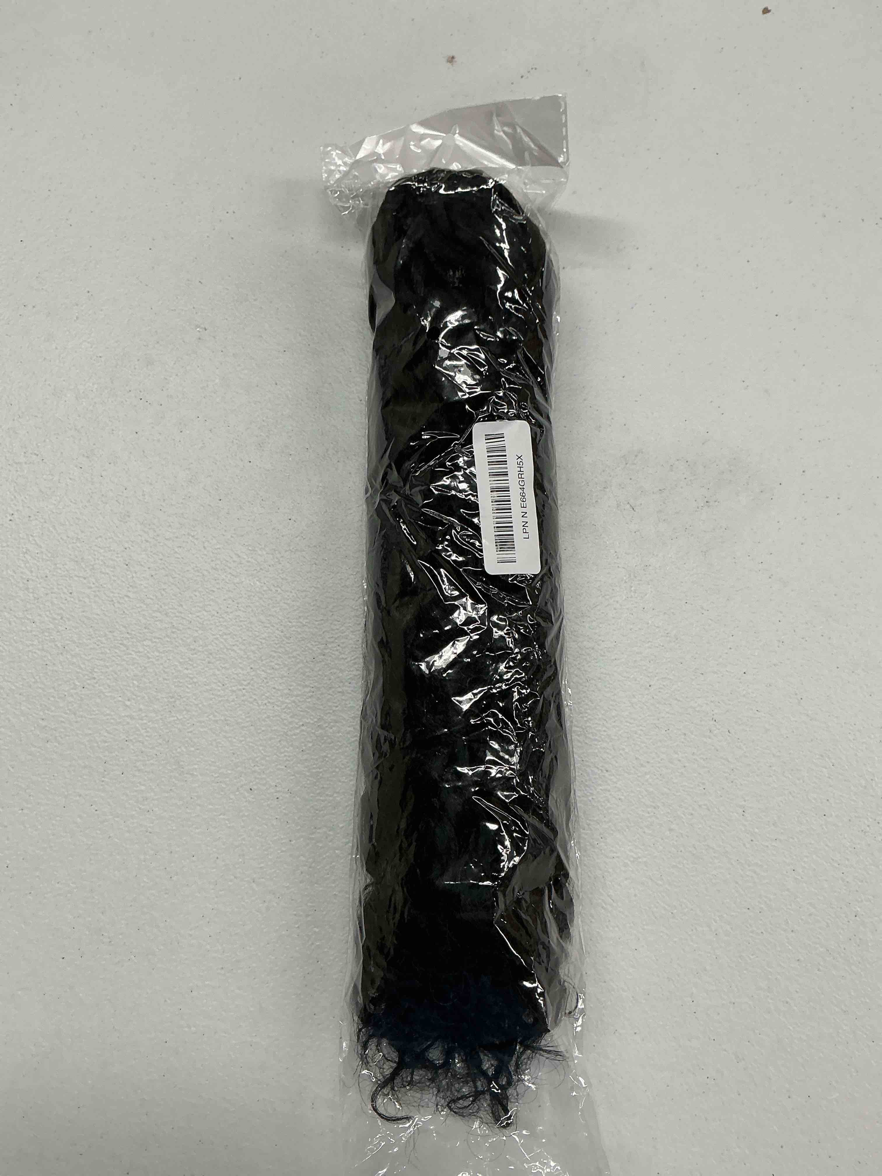 Condition photo showing Good Condition for 16 inch black pony tails hair extensions - soft spring curls hair extensions ponytail, claw clip ponytail extension, natural clip on ponytails for women, synthetic clip in ponytail (color: black)