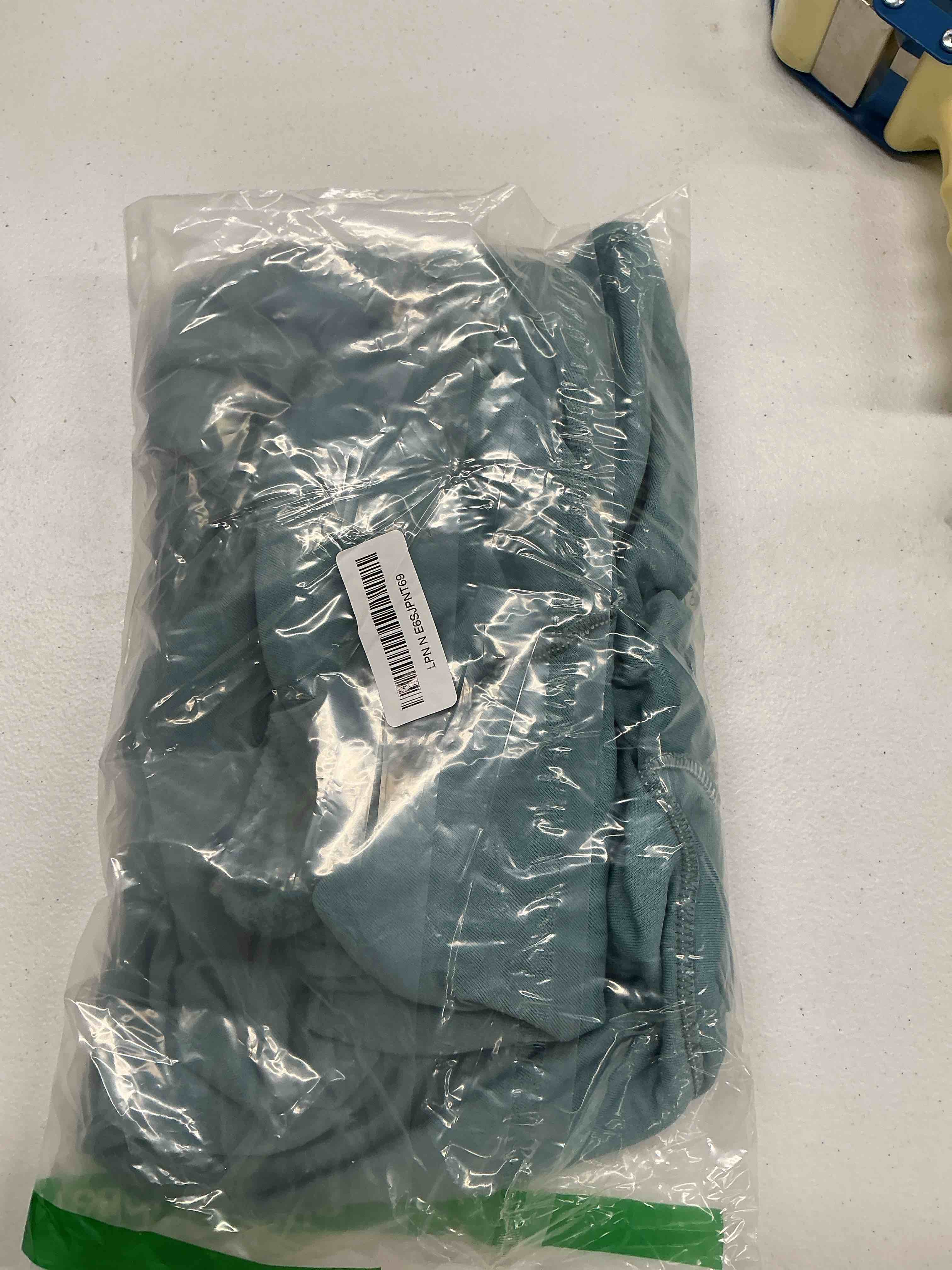 Condition photo showing Good Condition for mifxin armless office desk chair cover slipcover stretch soft wide seat mid back vanity chair cover swivel computer task chair furniture protector without arms, only cover no chair (sea blue)
