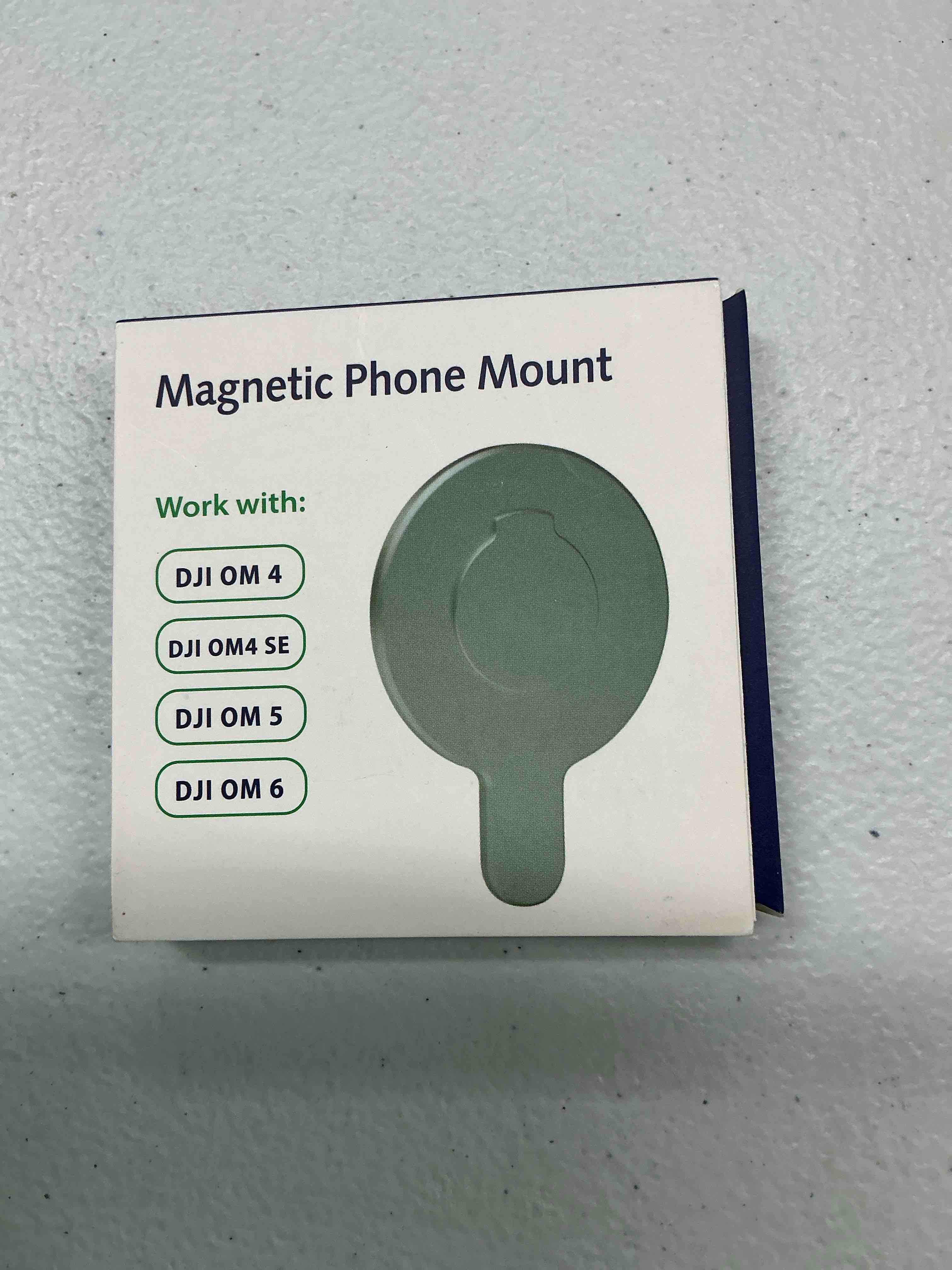 Condition photo showing Good Condition for for dji magnetic mount phone holder clamp for magsafe dji osmo mobile 8p 8 7p 7 se 6 5 4 adapter magnet clip clamp ring holder quick-release mount adapter for om gimbal stabilizer accessories silver