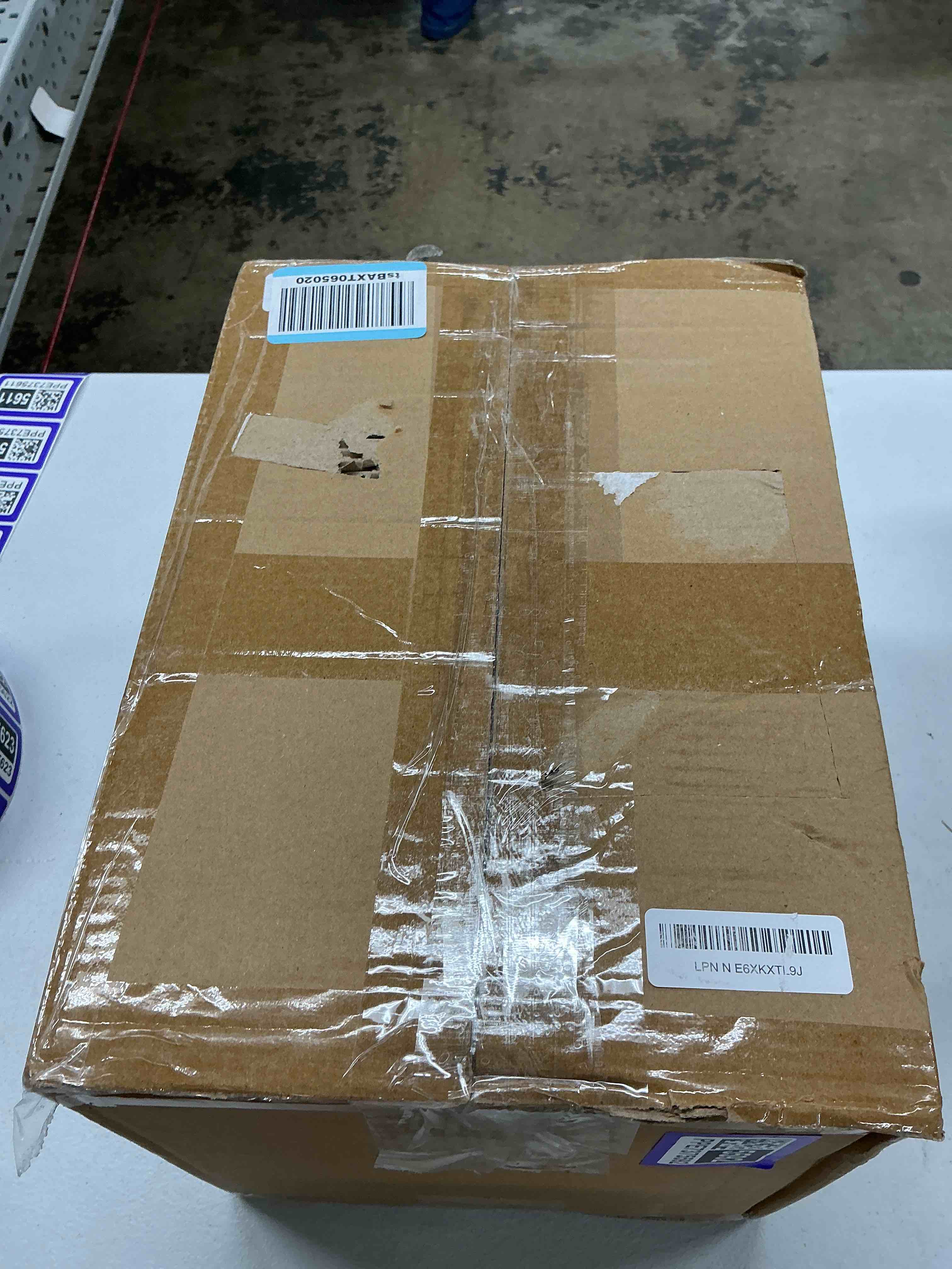 Condition photo showing Good Condition for 7inch hooded wall vent with screen and damper,galvanized steel exhaust vent cover cap outside,wall vent cover exterior outdoor vent hood for kitchen range hood laundry dryer bathroom fan duct air vent 7 inch white