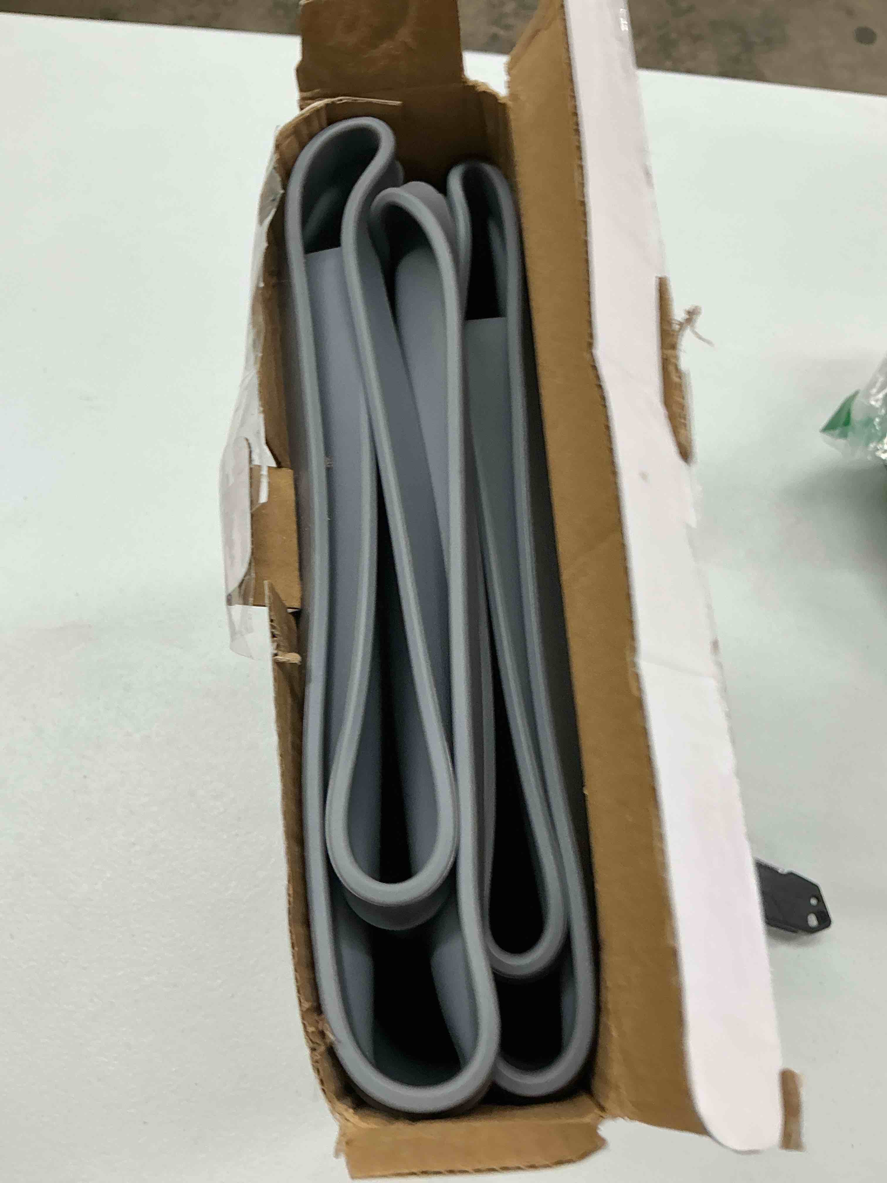 Condition photo showing Good Condition for ukeetap extra thick silicone mat waterproof with raised edge 34" x 22", under sink mat for kitchen & bathroom, kitchen cabinet liner, multi-purpose for storage & protection, gray 34"l x 22"w gray