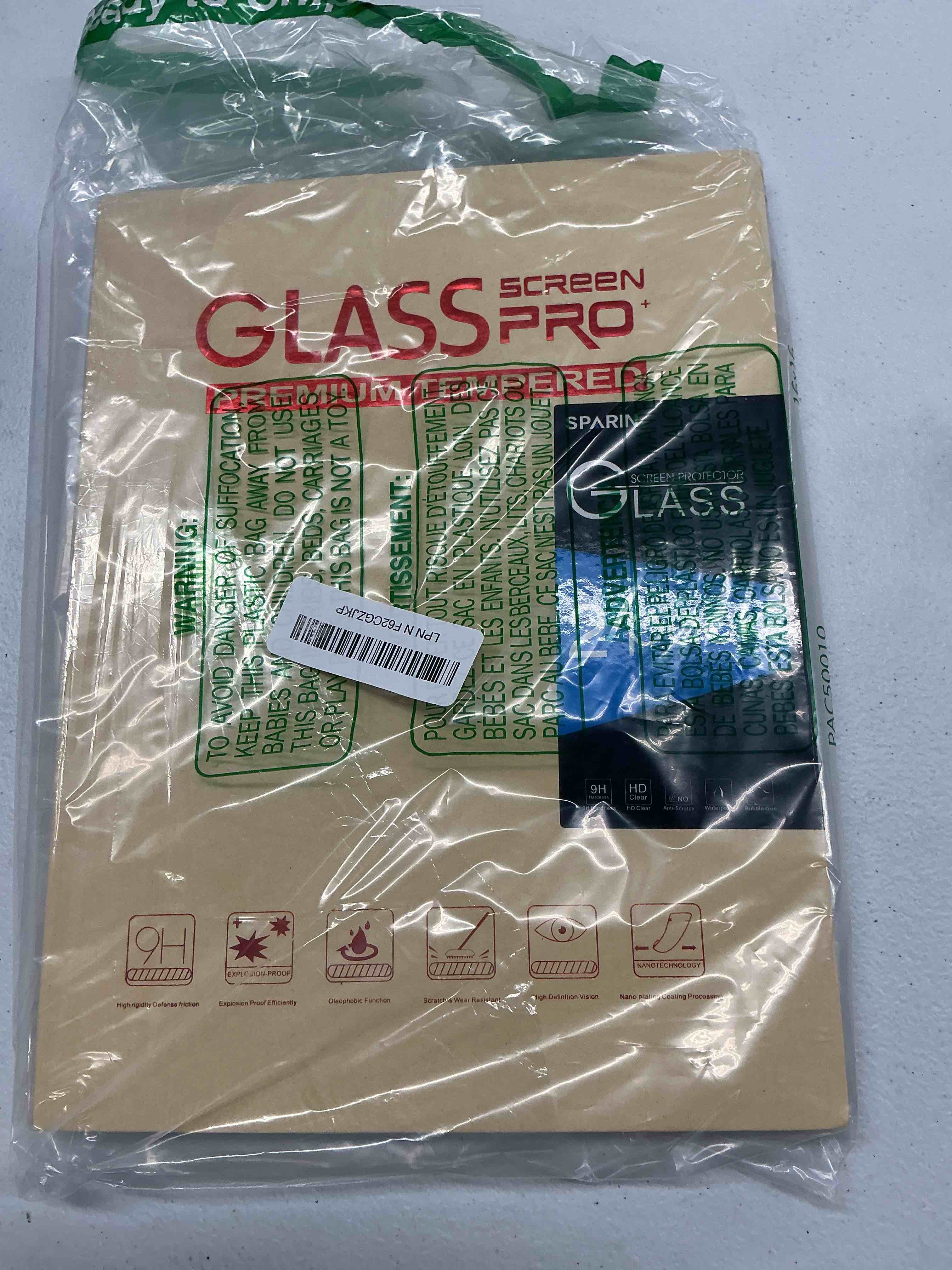 Condition photo showing Good Condition for sparin 2 pack screen protector for samsung galaxy tab a11 plus/a9 plus [11 inch-2025/2023], tempered glass for tablet a11+/a9+ (sm-x230/x235/236b/x210/x216/x218), case friendly, hd clear