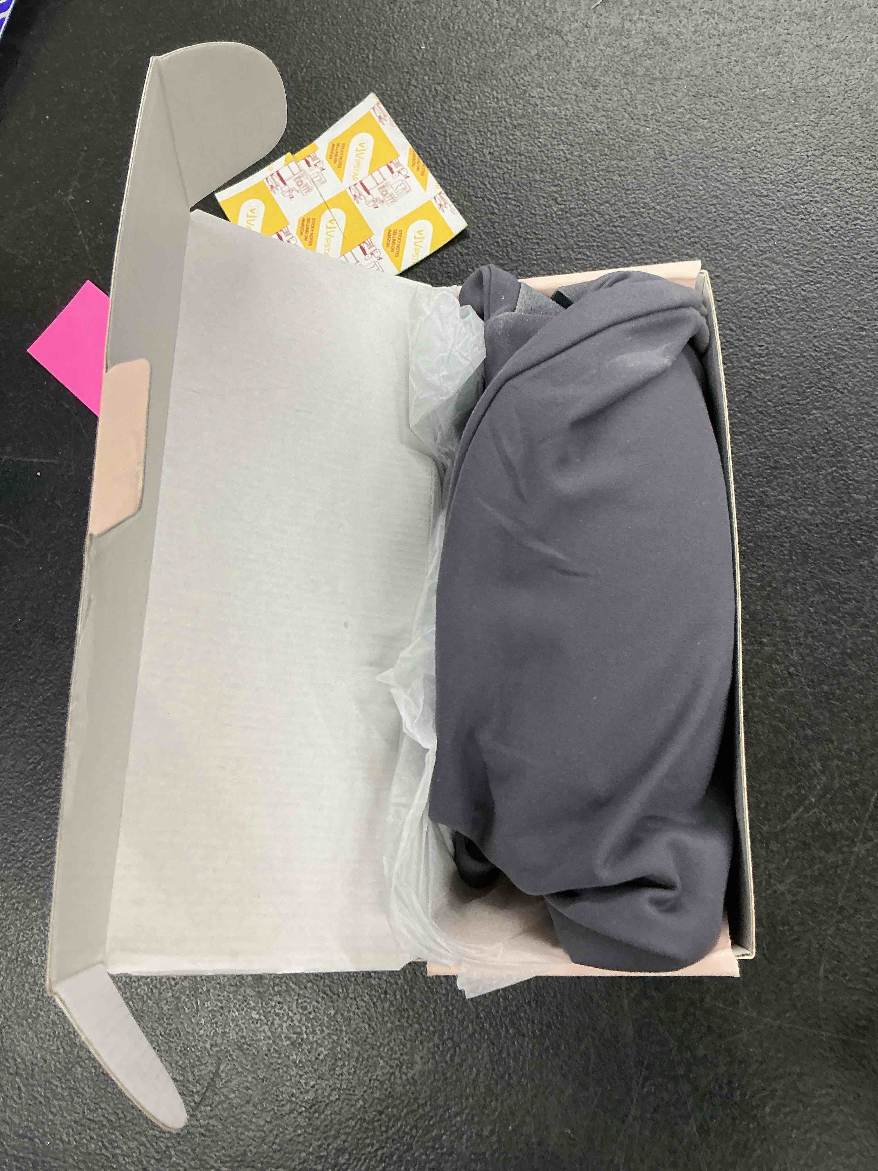 Condition photo showing Good Condition for yeoreo y back sports bras for women padded racerback bra paisely light impact adjustable straps gym workout tops dark gray medium