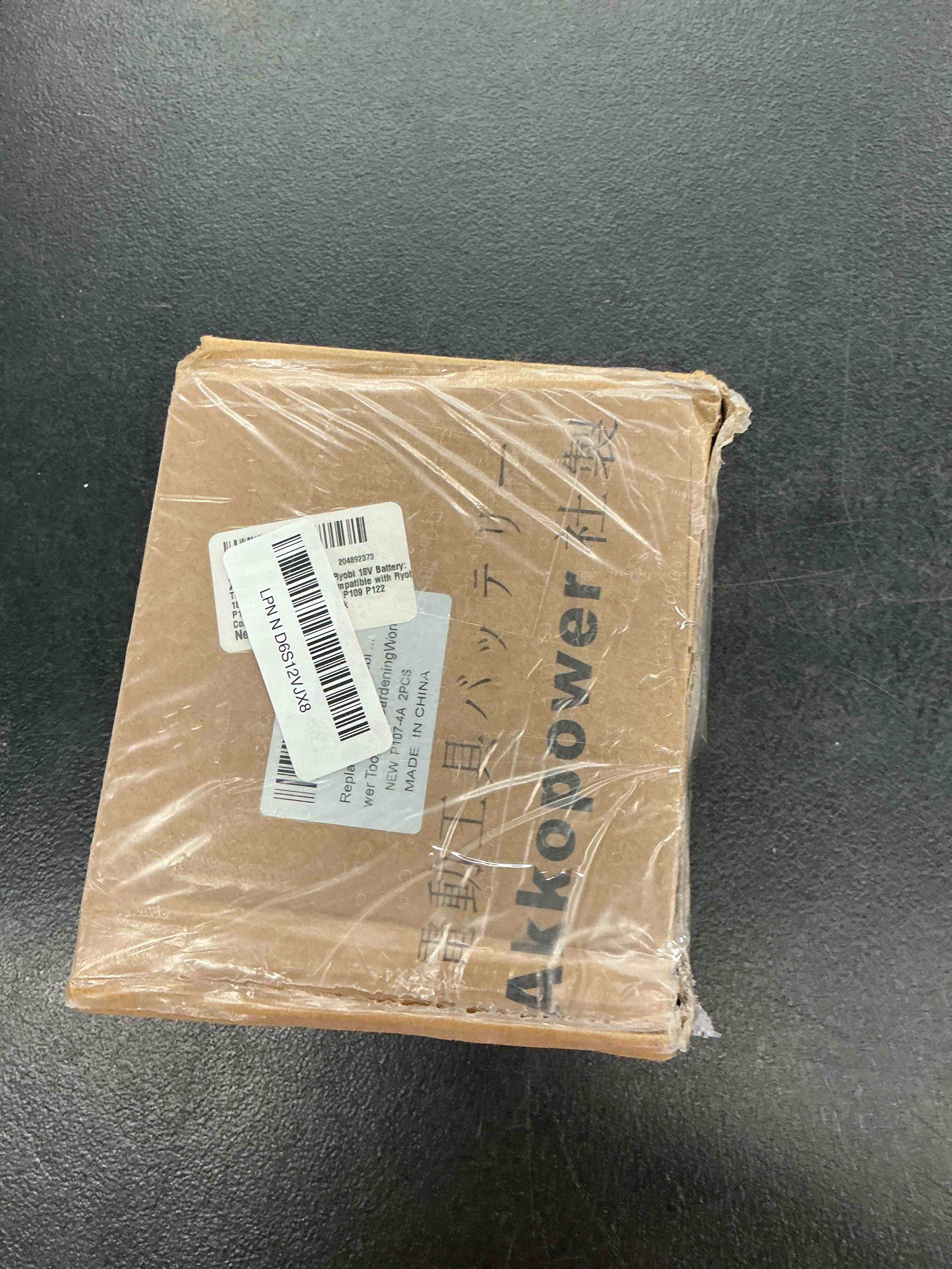 Condition photo showing Good Condition for replacement for ryobi 18v battery: 18v 4.0ah lithium-ion compatible with ryobi p102 p103 p105 p107 p108 p109 p122 cordless power tools 2 pack 4a/2 pack
