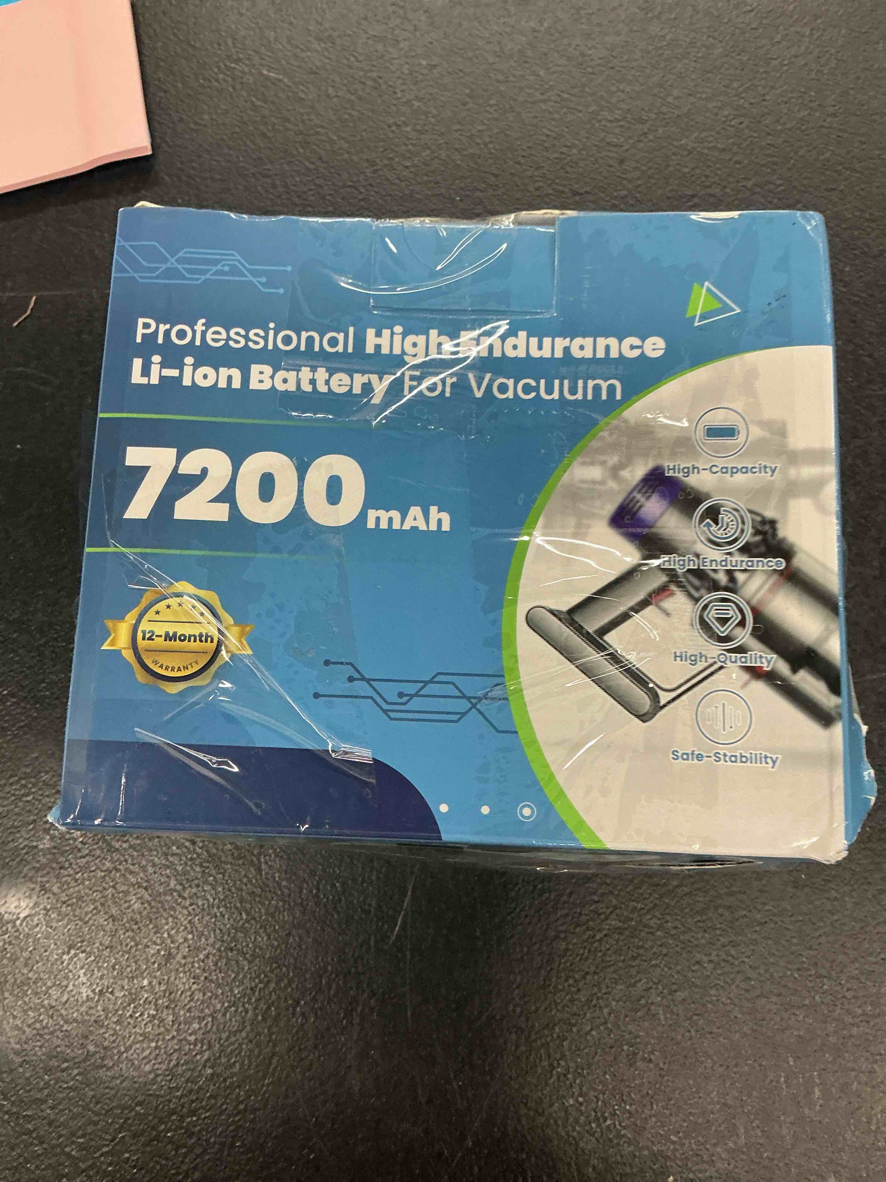 Condition photo showing Good Condition for 7200mah replacement for dyson v7 battery, long-lasting v7 battery compatible with dyson sv11 v7 motorhead/animal?/trigger/absolute handheld vacuum cleaners