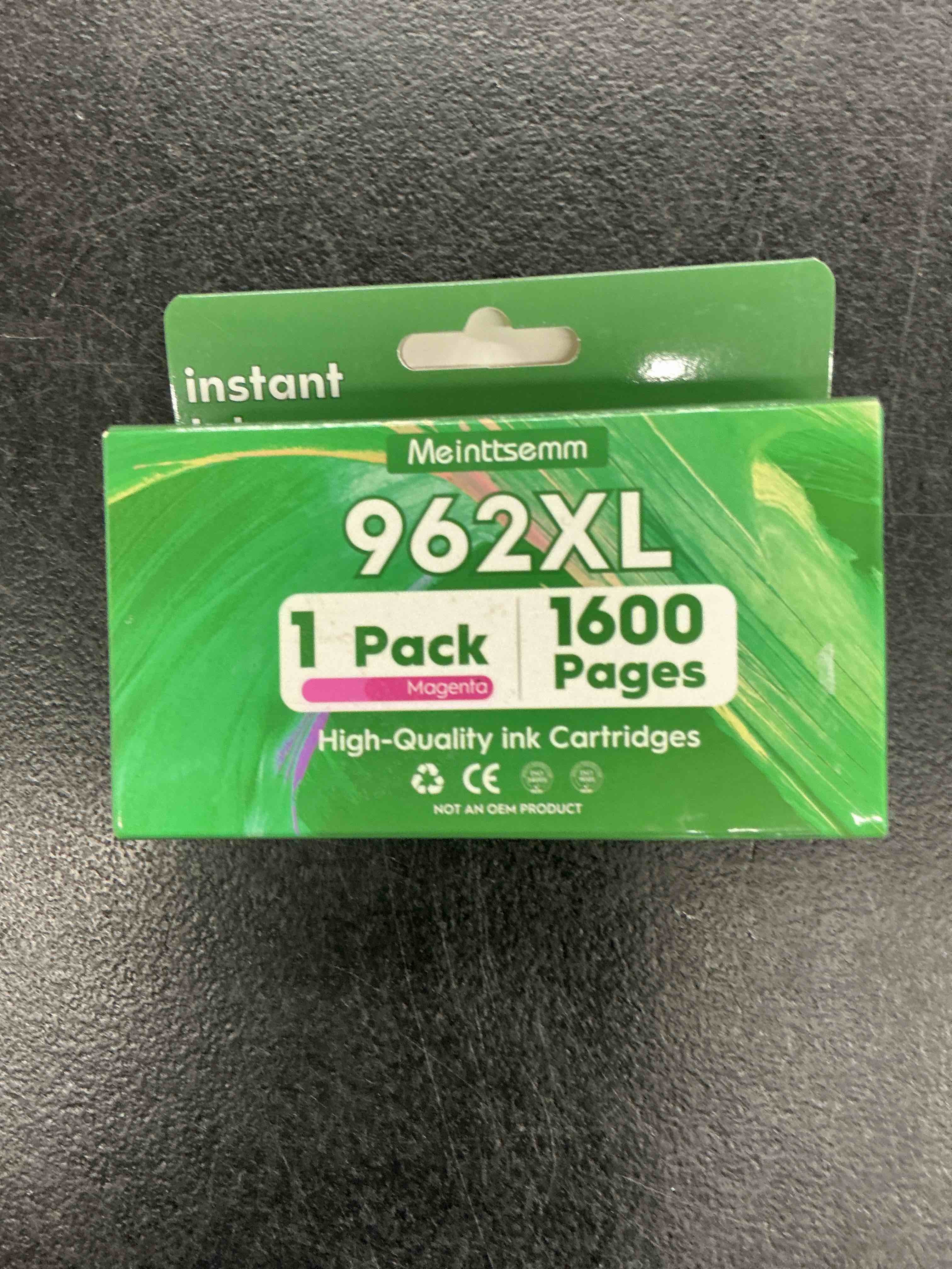 Condition photo showing Good Condition for 1 pack 962xl ink cartridges for hp 962xl ink cartridge works for hp officejet pro 9015e 9010 9025e 9015 9025 9018e 9025e 9020 printer for hp 962 (magenta)