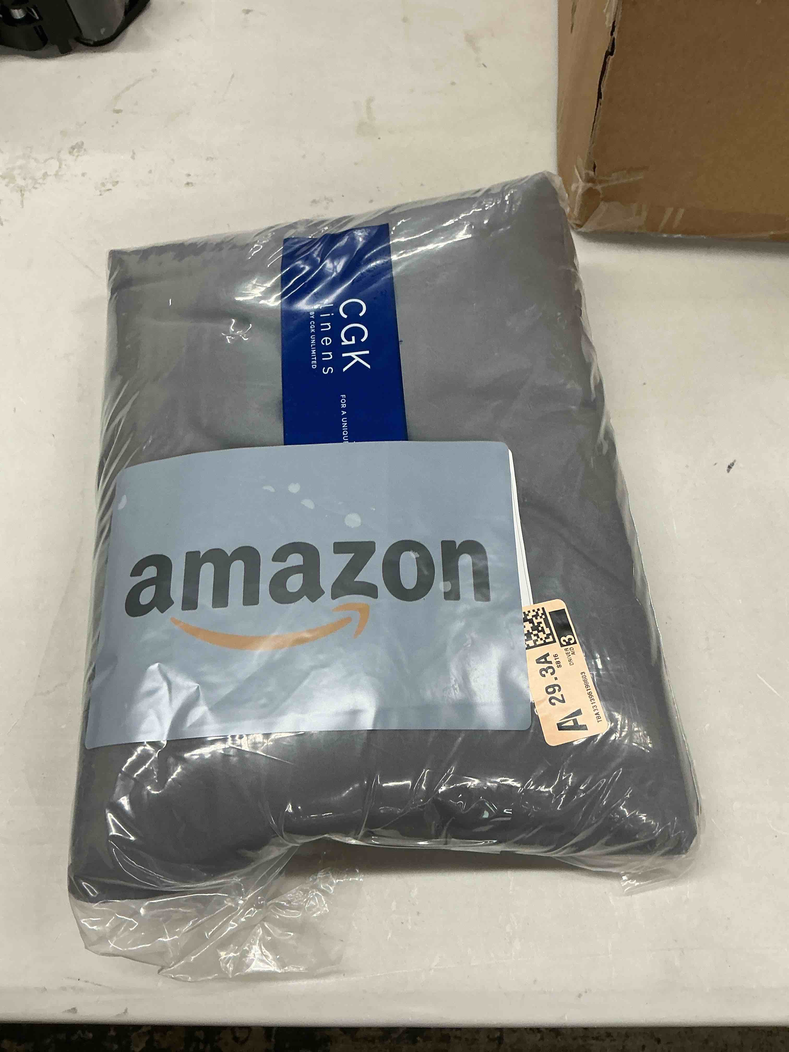 Condition photo showing Good Condition for 100% rayon derived from bamboo - bamboo sheets queen size - cooling sheets for queen - soft, breathable & hotel luxury bedding - 1 flat & 1 fitted & 2 pillowcases w/ 18 inch deep pockets - dark grey 03 - dark grey queen