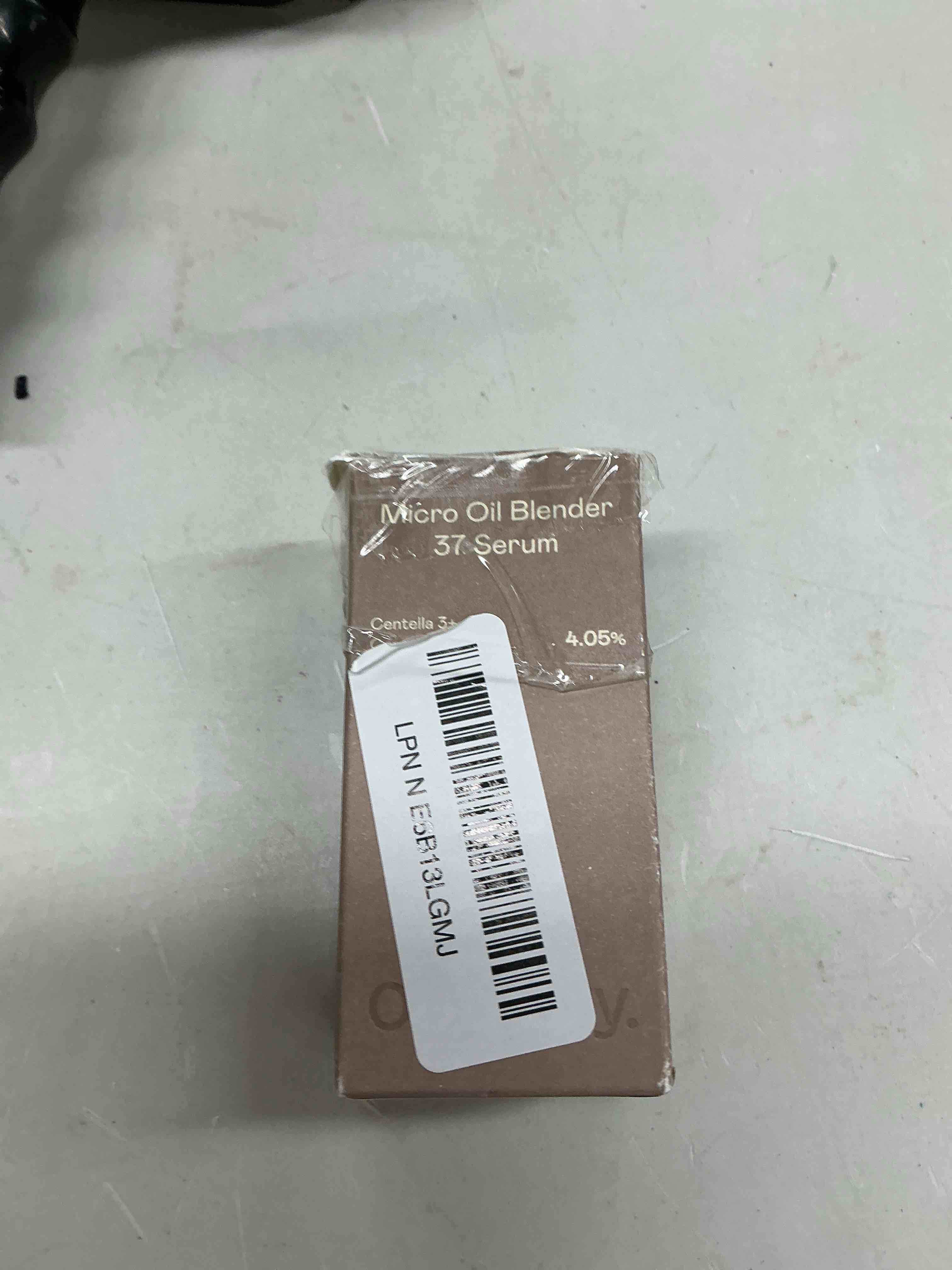 Condition photo showing Good Condition for micro oil 37 serum for plumping & glowing skin with 4.05% cica-pdrn for faster and deeper barrier repair and 6 centella to soothe irritation inside out?korean skincare – 1.01 fl oz / 30ml