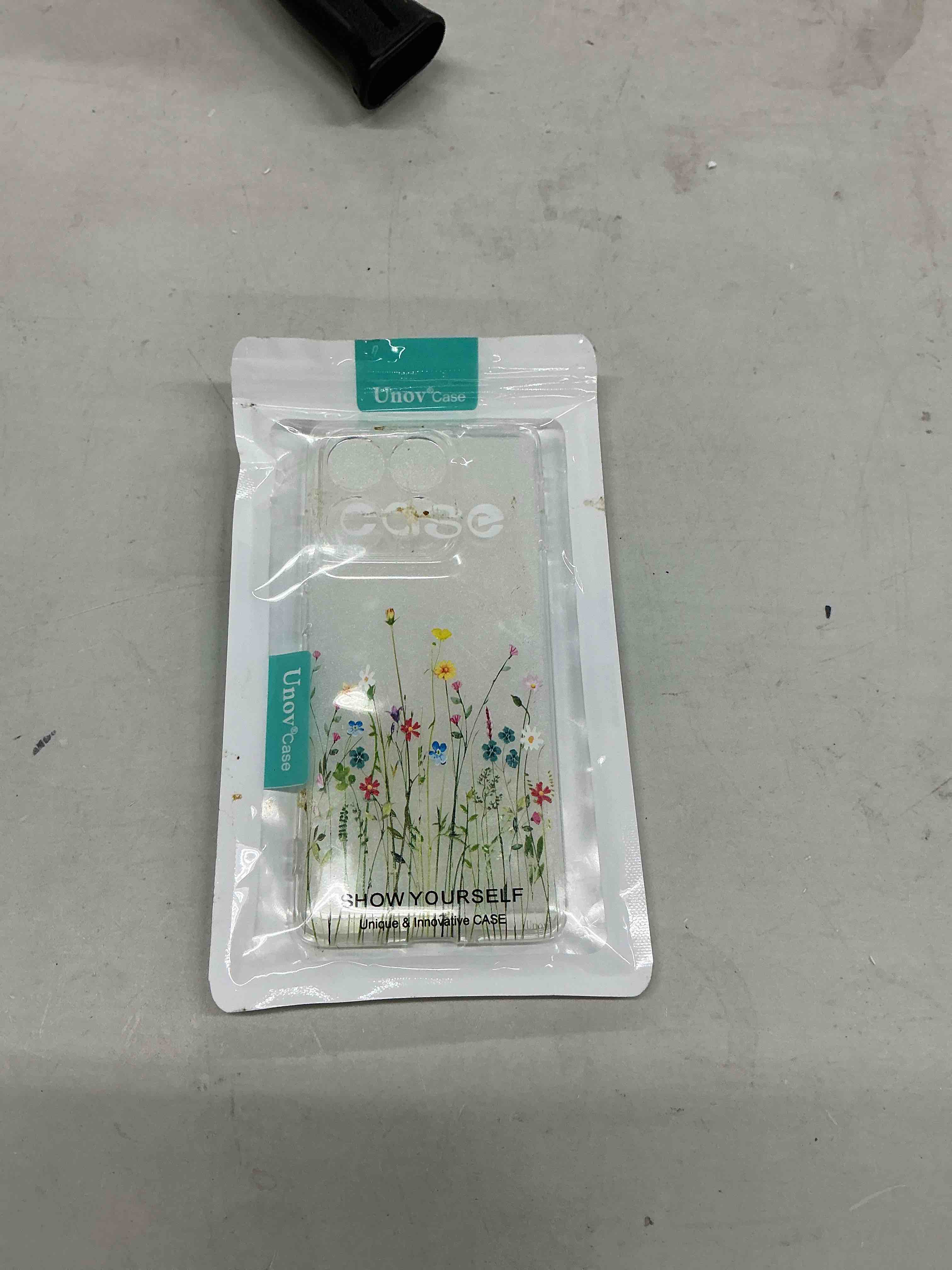 Condition photo showing Good Condition for unov case designed for motorola moto edge 2025, crystal clear phone case with [anti-slip embossed pattern], shockproof slim protective [anti-yellowing tpu] back cover, floral bouquet motorola edge 2025 floral bouquet