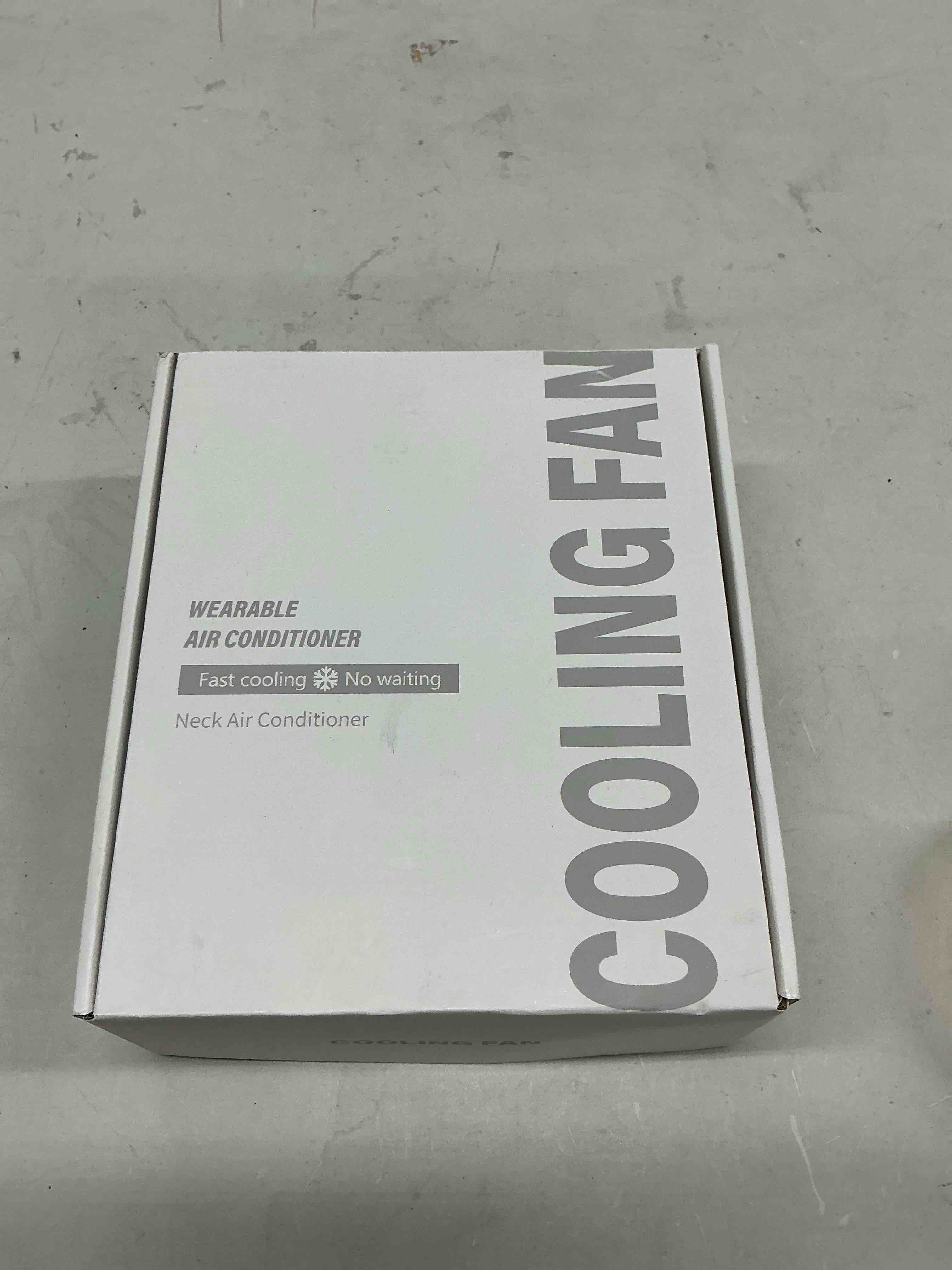 Condition photo showing Good Condition for neck air conditioner with cooling plate, 7000mah rechargeable fan | neck fan with a semiconductor cooling plate, adjustable airflow, and a 7000mah rechargeable battery for hands-free comfort.