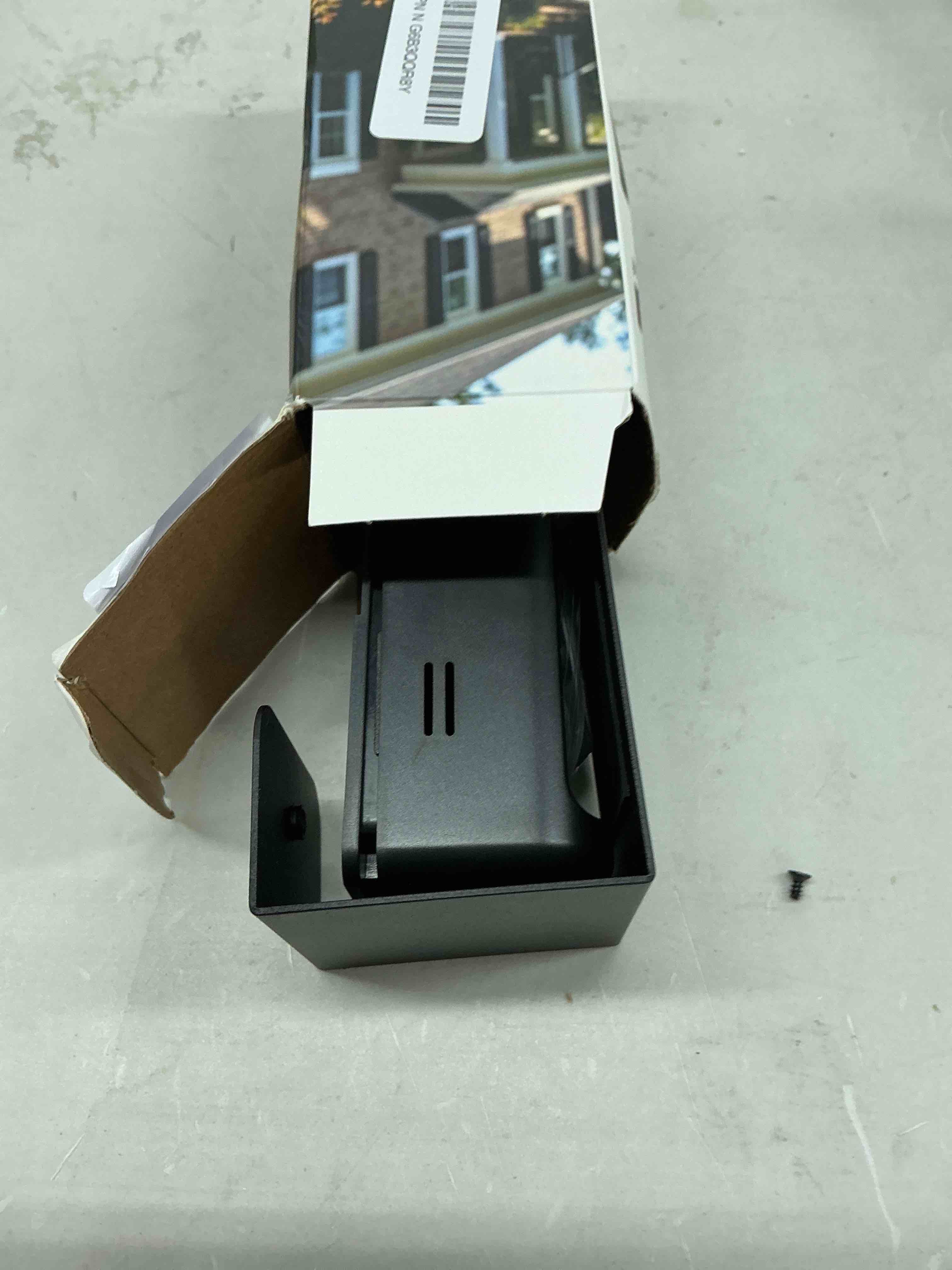 Condition photo showing Good Condition for anti-theft video doorbell mount for r-ing video battery doorbell/plus/pro(2026 release)/blink doorbell(1st gen), no-drill mounting bracket holder accessories for apartment, not for security door black
