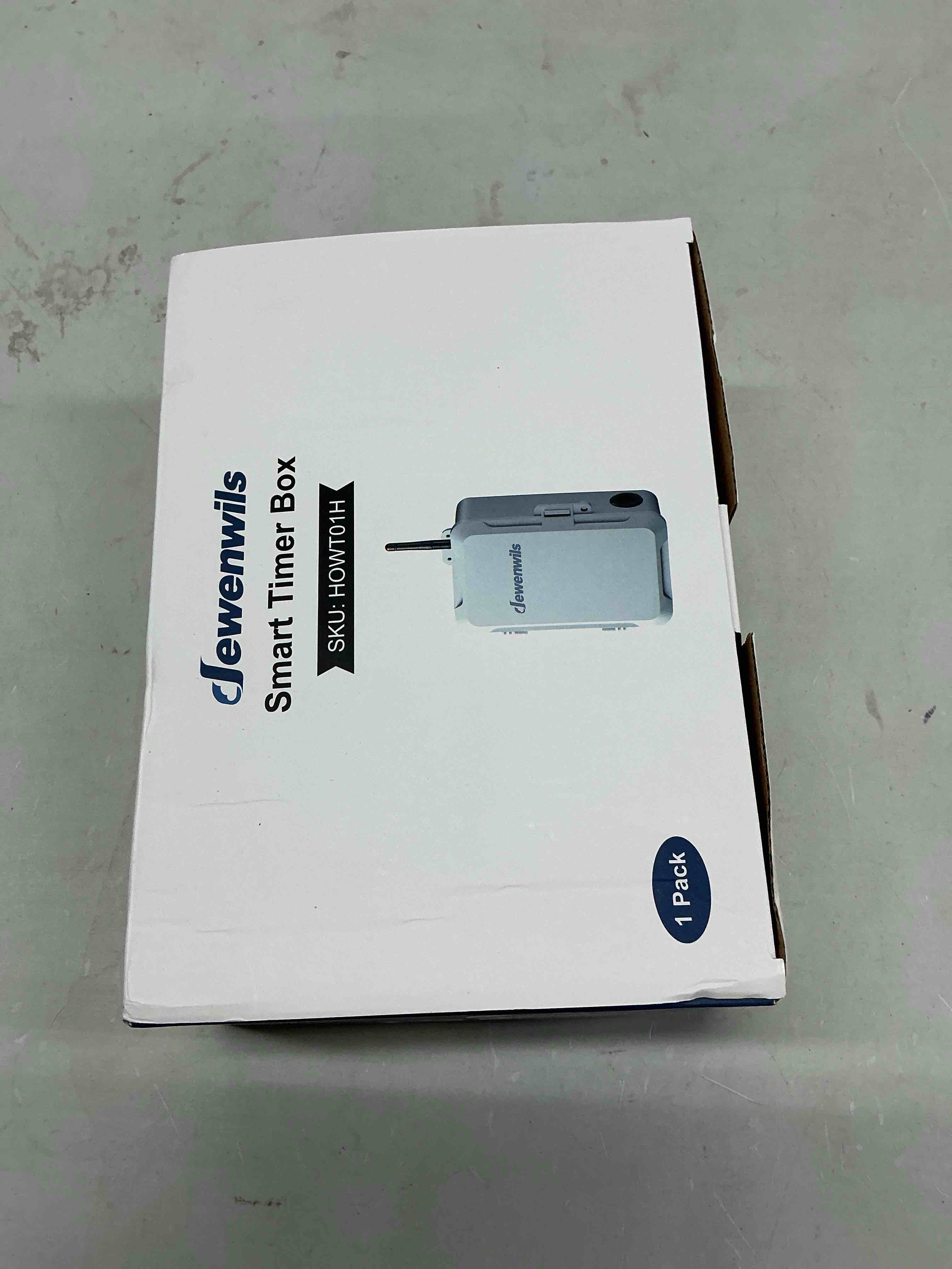 Condition photo showing New/Like New for dewenwils pool pump timer, heavy duty outdoor wifi timer box, 40a 240vac 3hp, work with smart life, alexa, google assistant, easy wiring for pool, water heater, etl listed