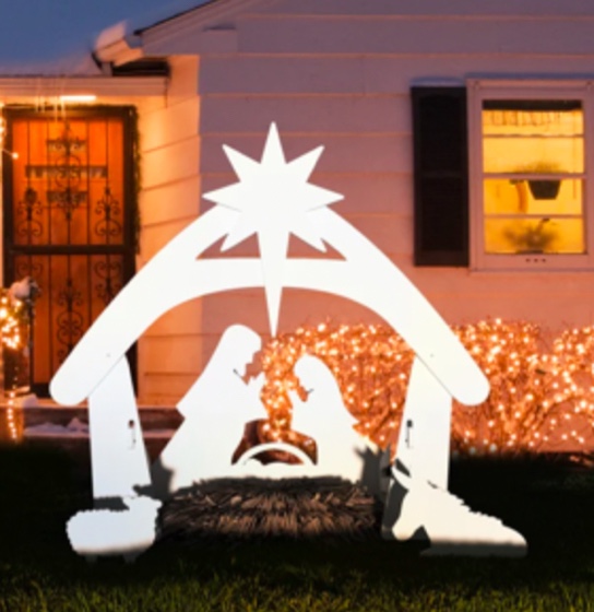 UBesGoo Lawn Nativity Scene Outdoor Nativity Sets for Christmas Decor