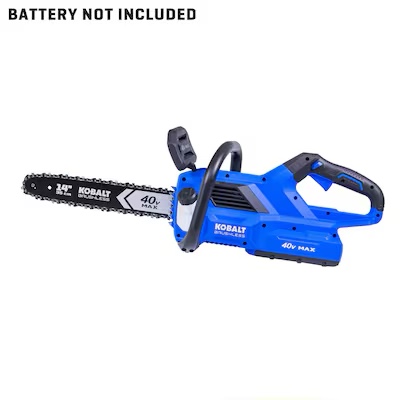 Kobalt Gen4 40-volt 14-in Battery Chainsaw Battery Not Included Charger Not Included