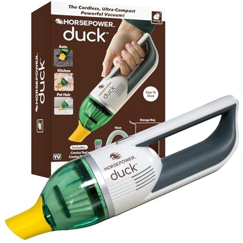 Horsepower Duck Bagless Cordless Filter Bag Compact Vacuum