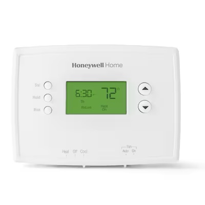 Honeywell Home 5-2 Day Programmable Thermostat for Heat and Cool with Lighted Display - White - New - RTH2300B1038E1