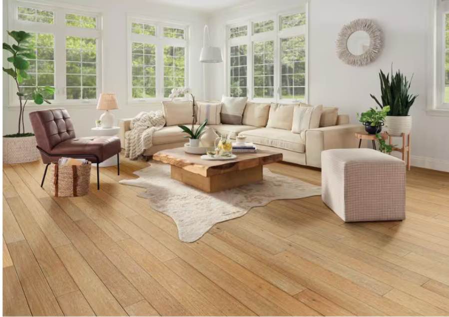 American Vintage Cozy Living Red Oak 3/4 in. T x 5 in. W Scraped Solid Hardwood Flooring (23.5 sq.ft./ctn)