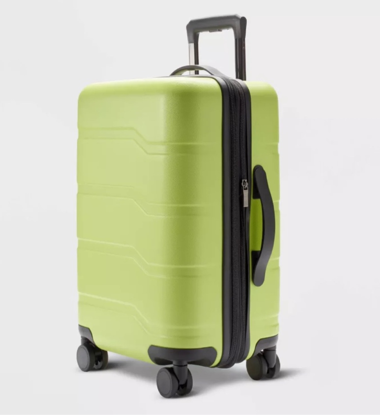 Hardside Carry On Suitcase Lime Green - Open Story™?