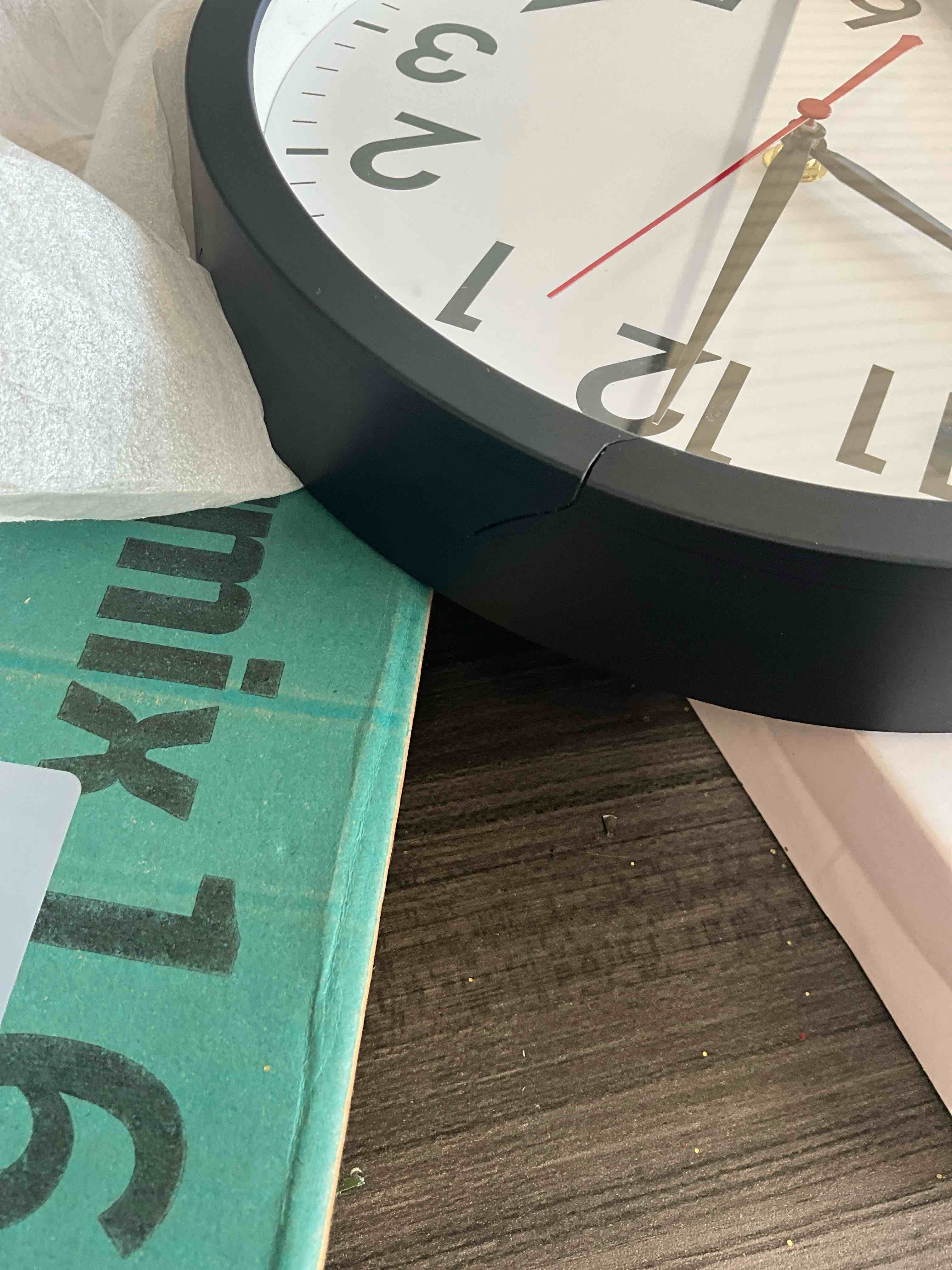 Condition photo showing New/Like New for AKCISOT Wall Clock 10 Inch Silent Non-Ticking Modern Clocks Battery Operated - Analog Small Classic 