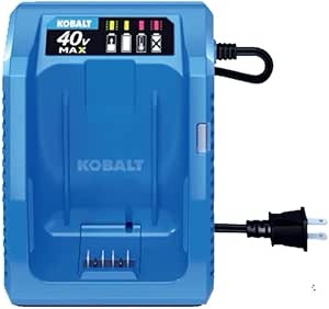 Kobalt 40-Volt Power Equipment Battery Rapid Quick Charger Gen3