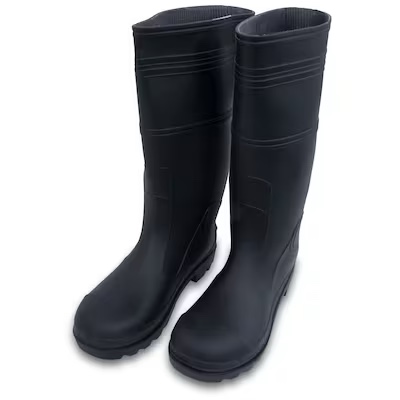 Marshalltown Adult unisex Black Waterproof Work boots Size: 10