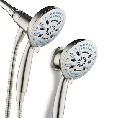 AquaCare 8.0 -Spray Satin Nickel Handheld Shower Head 2.5 GPM