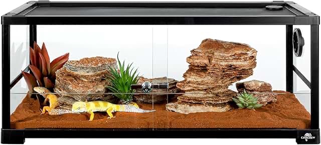 Zilla Reptile Pet Terrarium Cover Fresh Air Screen, 30" x 12"