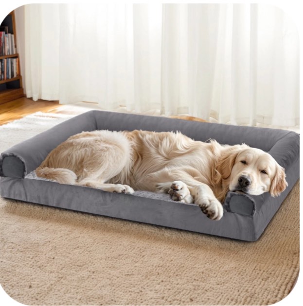PayUSD Dog Beds for Extra Large Dogs Waterproof Orthopedic Pet Sofa with Removable Washable Cover