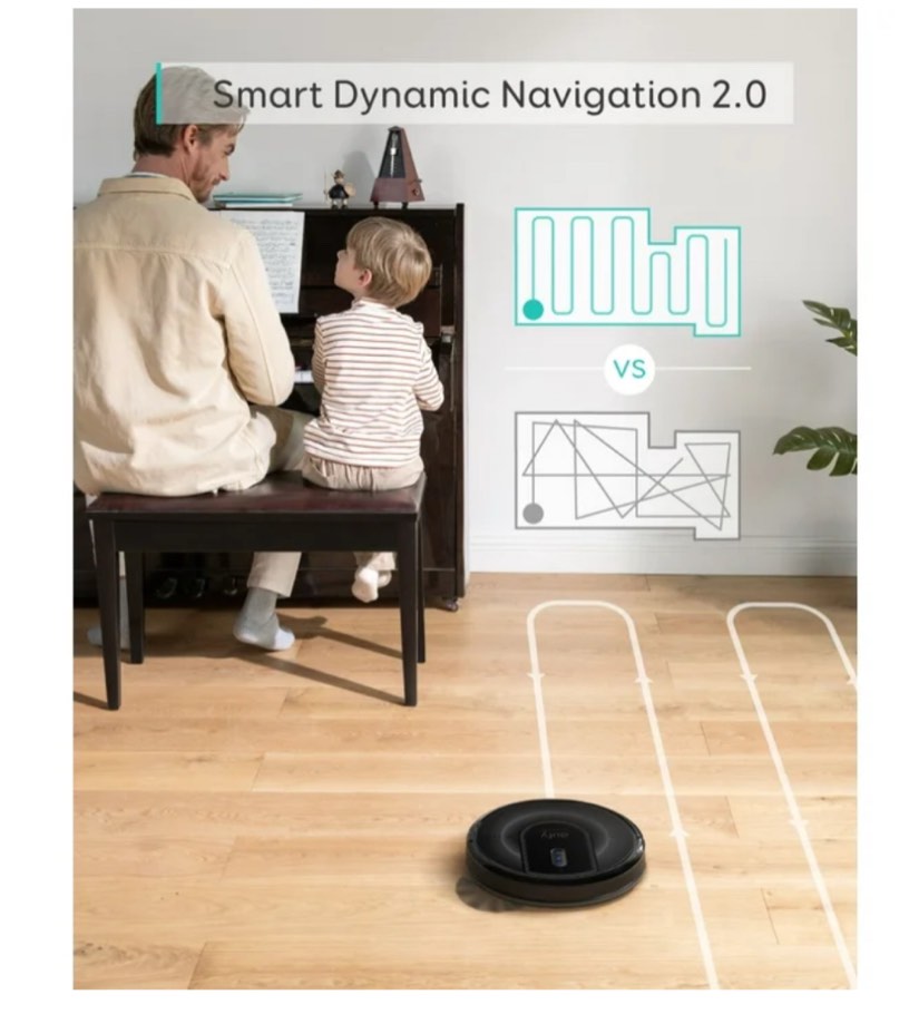 eufy RoboVac G30 Verge, Robot Vacuum with Home Mapping, 2000Pa Suction, Wi-Fi, Boundary Strips