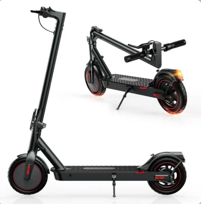 iScooter Electric Scooter for Adults, 21 Miles Max Range with 18 MPH Top, 350W Foldable Commuting Electric Scooter with 3 Speed & Cruise Control Escooter for Teens
