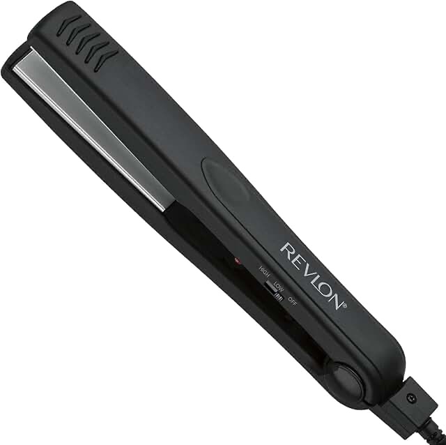 Revlon Essentials Ceramic 1 Flat Iron Black