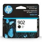 hp 902 black ink cartridge printers | works with printer series: deskjet 1112,2130,3630, envy 4510,  is4520; officejet 4510, 4520, | eligible for instant ink | f6u62an