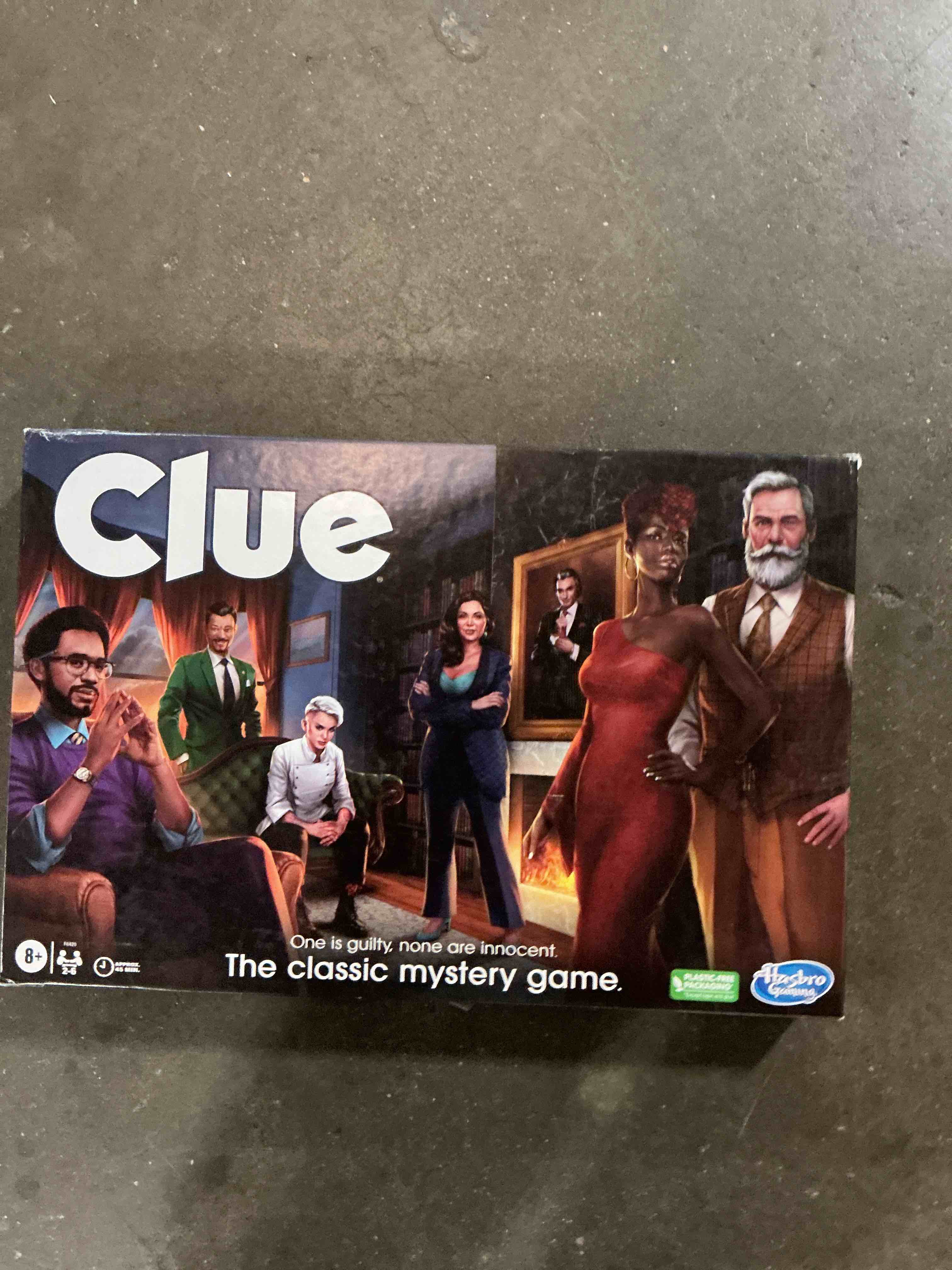 Hasbro Gaming Clue Board Game for Kids Ages 8 and Up, Reimagined Clue Game for 2-6 Players, Mystery Games, Detective Games, Family Games for Kids and Adults