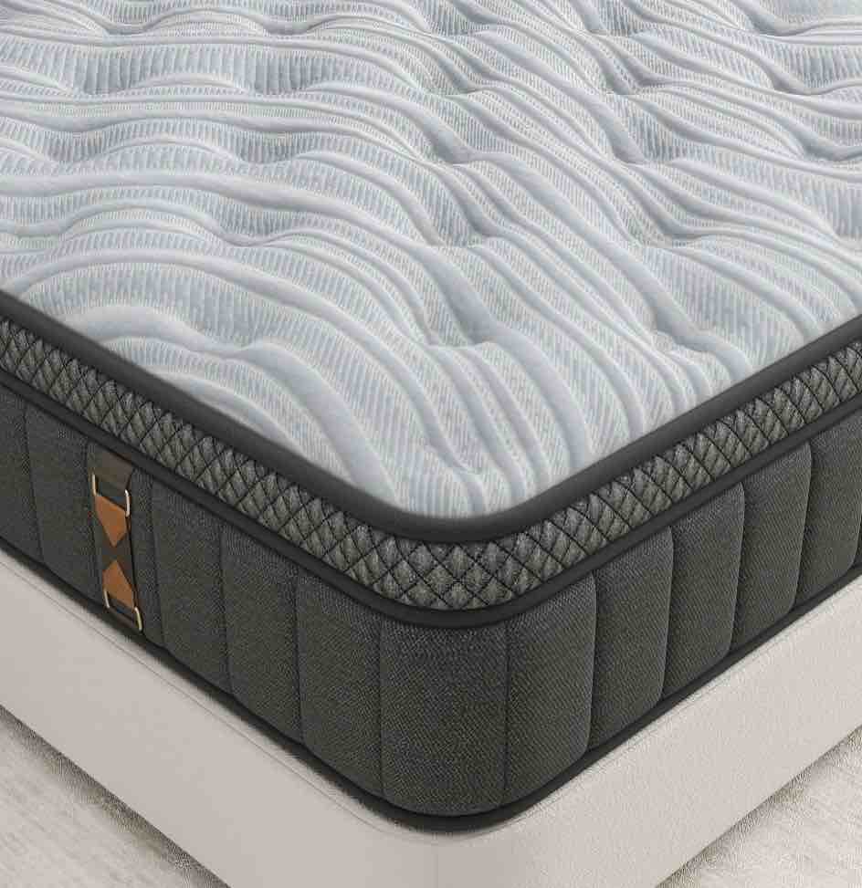 windosier 12 inch Queen Size Mattress,Gel Memory Foam & Pocket Springs Hybrid Medium Queen Size in a Box, Comfort Cooling Technology, CertiPUR-US Certified, Pressure Relief & Motion Isolation