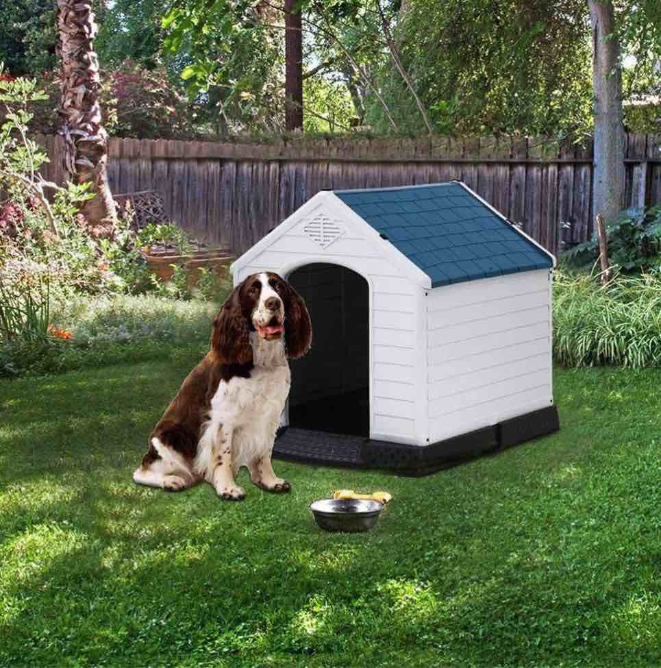 Bestpet Dog House Pet Kennel With Air Vents Indoor & Outdoor