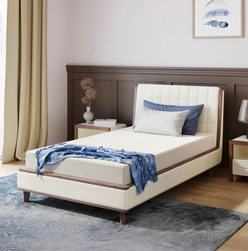 Arctus Twin Size Mattress, 6 inch Memory Foam Mattress in a Box, Medium Firm