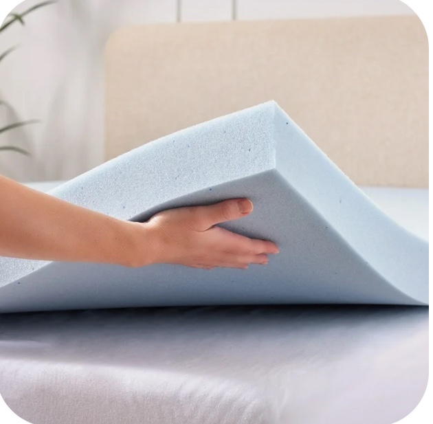 Mainstays 3" Memory Foam Mattress Topper, Queen