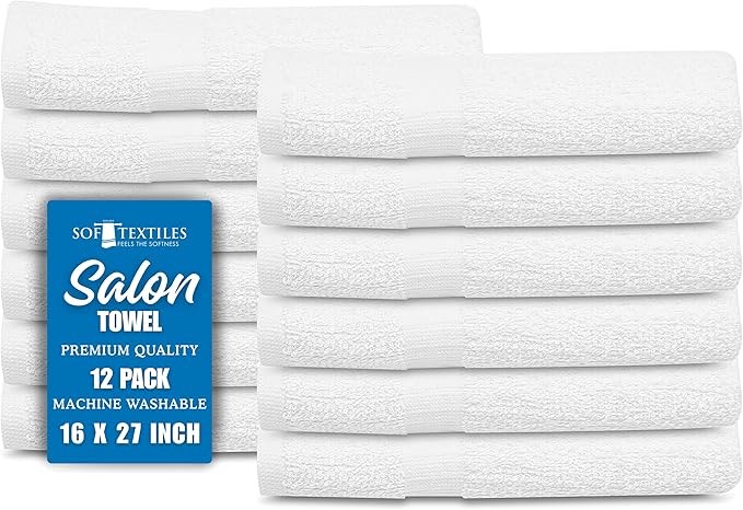 Spa Facial Towels - Salon Hand Towels Bulk for Estheticians - Soft Toallas para Salon De Belleza - 1