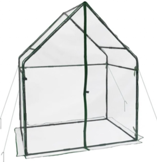 Gardzen Mini Greenhouse Heavy Duty Portable Green House, Clear Tent Indoor or Outdoor for Plants 36.2”(L) x53.3”(W) x66.1”(H)