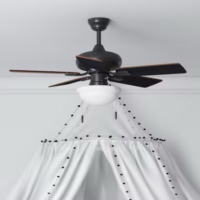 Harbor Breeze Caratuk River 42" Bronze Indoor Ceiling Fan w/Light (5-Blade)-incomplete