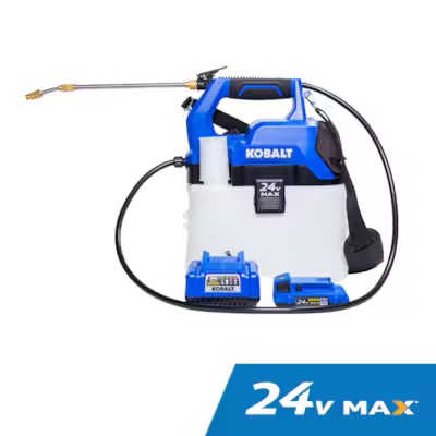 Kobalt 2.11-Gallon Rubber Hose Plastic Pump Sprayer