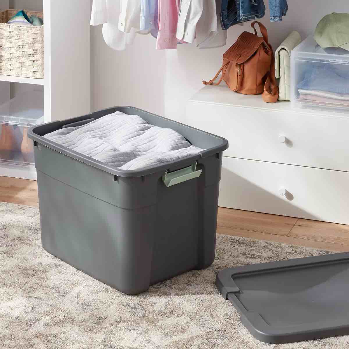 20gal Latching Storage Tote - Brightroom™ NOT INCLUDED LID