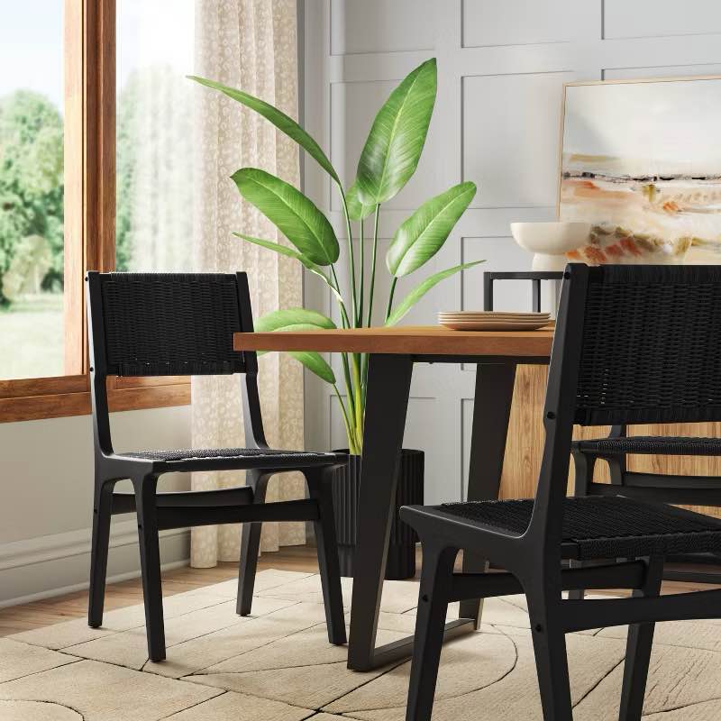 Ceylon Woven Dining Chair - Threshold See photos 