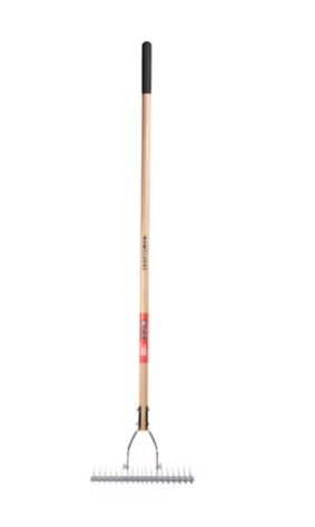 CRAFTSMAN 54 L Wood -Handle Steel Garden Rake