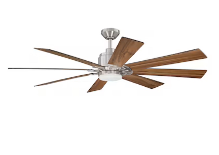 Harbor Breeze Talamore 60-in Color-Changing Integrated LED Outdoor Downrod or Flush Mount