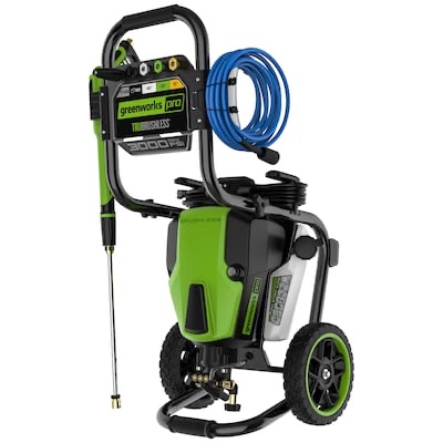 Greenworks Pro 3000-PSI 2.0-GPM Cold Water Electric Pressure washer