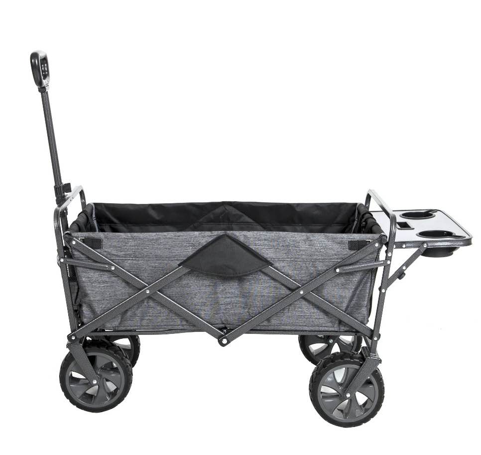 Macsports Folding Wagon with Zippered Tailgate