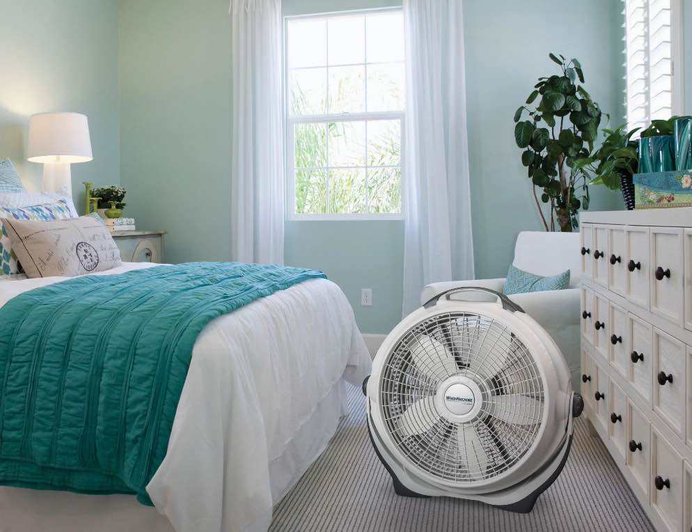 Lasko Wind Machine 20  Pivoting Floor Fan with 3 Speeds  23  H  Gray  A20301  New