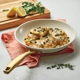 cold forged 3-pack fry pans with ceramic interior